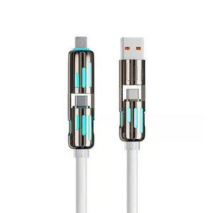 🔥4 in 1 USB-latauskaapeli MAX 240W pikalataus🔥