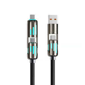 🔥4 in 1 USB-latauskaapeli MAX 240W pikalataus🔥