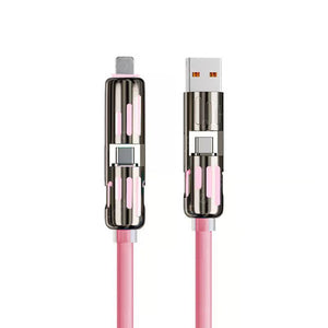 🔥4 in 1 USB-latauskaapeli MAX 240W pikalataus🔥