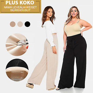 Ice Silk Wide Leg Naisten housut