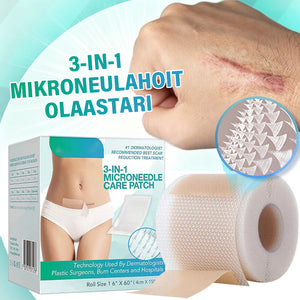 3-in-1 arpia häivyttävä ihonhoitolaastari