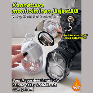 Kannettava monitoiminen säilytyslaukku