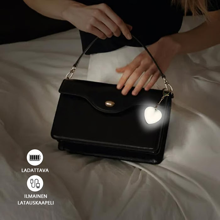 Kannettava kosketusherkkä valaistu avaimenperä