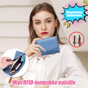 Naisten RFID-minilompakko