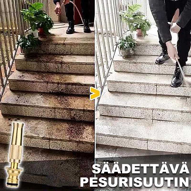 Säädettävä painepesurin suutin – Ylikevat
