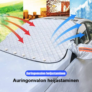 Magneettinen auton lumipeite