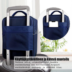 Kaksikerroksinen matkakenkälaukku