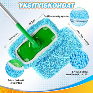 Uudelleenkäytettävä moppityyny