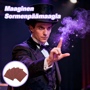 Salaperäiset sormen savun taika-rekvisiitta
