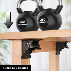 Pöydän rungon itselukittuva sarana