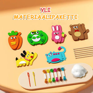 Hauskoja tee-se-itse käsin ompeleita lapsille