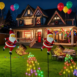 🎅Joulupukin aurinkoenergialla toimiva vedenkeitinlamppu