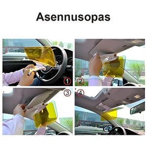 Häikäisyä estävä päivä- ja yöhäikäisysuoja