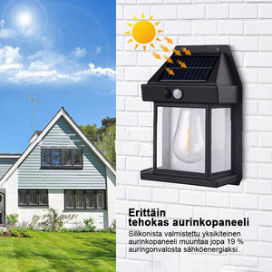 Solar volframi seinävalo ulkokäyttöön