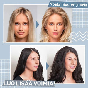 Juurelle volyymia antava hiusklipsi