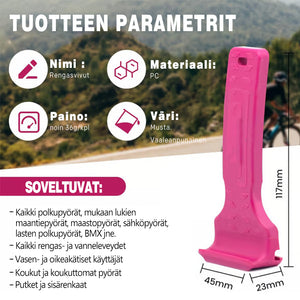 2 in 1 polkupyörän rengasvipu