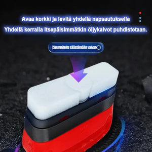 Auton lasiöljykalvon puhdistusharja