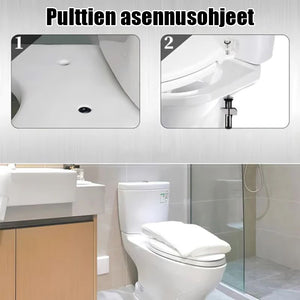Raskaan käytön WC-istuimen kiinnityspulttisarja