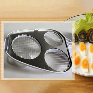 3-in-1 monitoiminen munaleikkuri