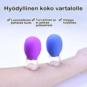Silikoni-imukuppikasvojen kaavin