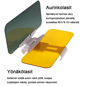 Häikäisyä estävä päivä- ja yöhäikäisysuoja