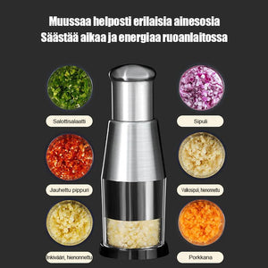 Monitoiminen nopea vihannessilppuri