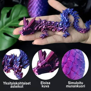 3D-tulostettu myyttinen lohikäärme - Rajoitettu erä