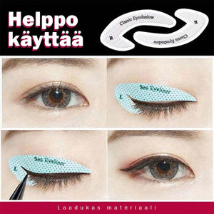 Nopea Eyeliner Eyeshadow Stencil työkalu