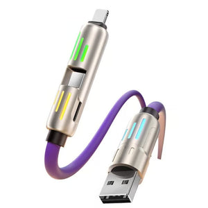 🔥4 in 1 USB-latauskaapeli MAX 240W pikalataus🔥