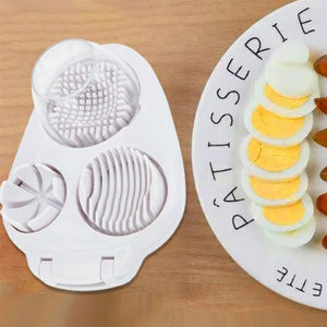 3-in-1 monitoiminen munaleikkuri