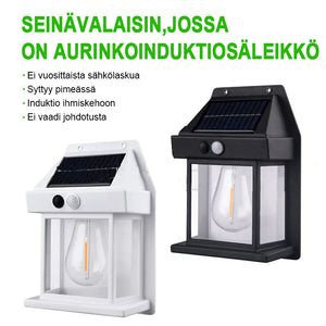Solar volframi seinävalo ulkokäyttöön