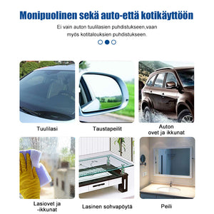 Poreileva auton lasinpesuaine