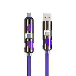 🔥4 in 1 USB-latauskaapeli MAX 240W pikalataus🔥