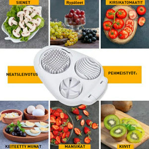 3-in-1 monitoiminen munaleikkuri