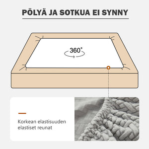 Klassinen joustava sohvatyynynpäällinen