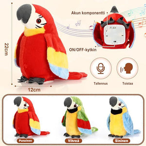 🦜Realistinen papukaijakumppani