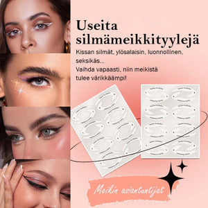 Nopea Eyeliner Eyeshadow Stencil työkalu
