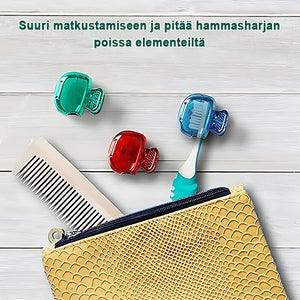🏖️Hammasharjan pään matkasäilytysklipsi🏖️