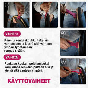 2 in 1 polkupyörän rengasvipu