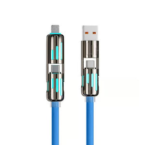 🔥4 in 1 USB-latauskaapeli MAX 240W pikalataus🔥