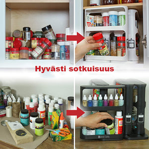 Säilytyshylly ruoalle tai mausteille