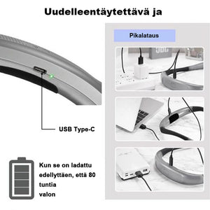 Kaulaan riippuva lukulamppu